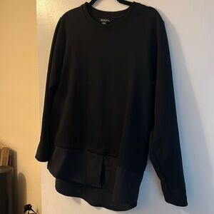 Athlete long sleeve pull top